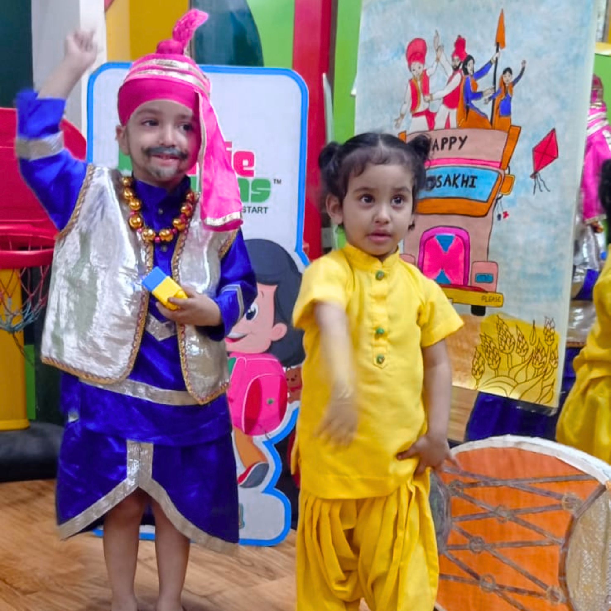 Dance activity in a welcoming early learning environment