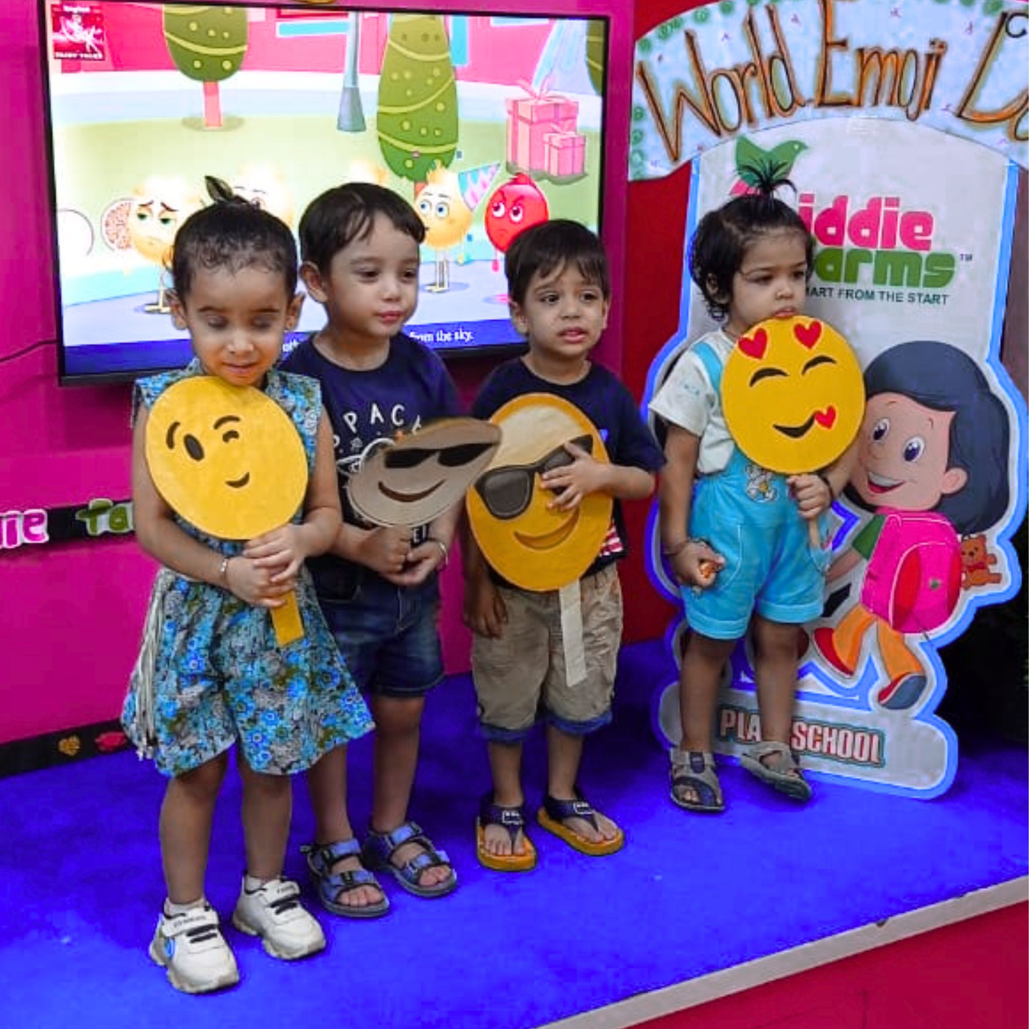 Theatre activity in a welcoming early learning environment